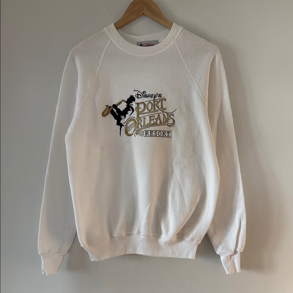 Vintage 1980s Disney Port Orleans Resort Crewneck / Large / Disney Fashions
